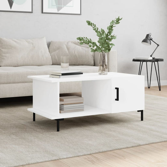 Couchtisch Weiß 90x50x40 cm Holzwerkstoff - Pazzar.ch
