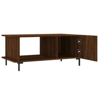 Couchtisch Braun Eichen-Optik 90x50x40 cm Holzwerkstoff - Pazzar.ch