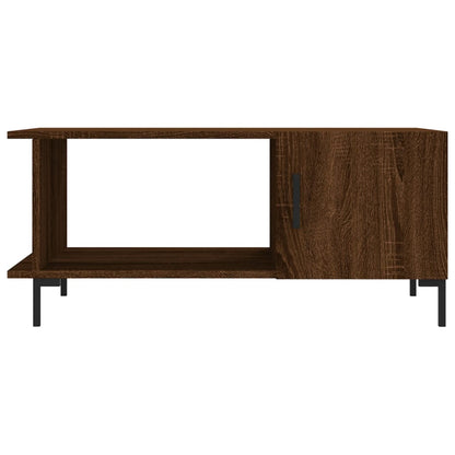 Couchtisch Braun Eichen-Optik 90x50x40 cm Holzwerkstoff - Pazzar.ch