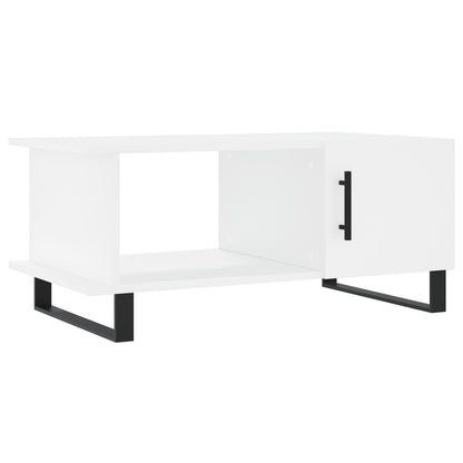 Couchtisch Weiß 90x50x40 cm Holzwerkstoff - Pazzar.ch