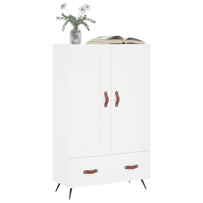 Highboard Weiß 69,5x31x115 cm Holzwerkstoff - Pazzar.ch