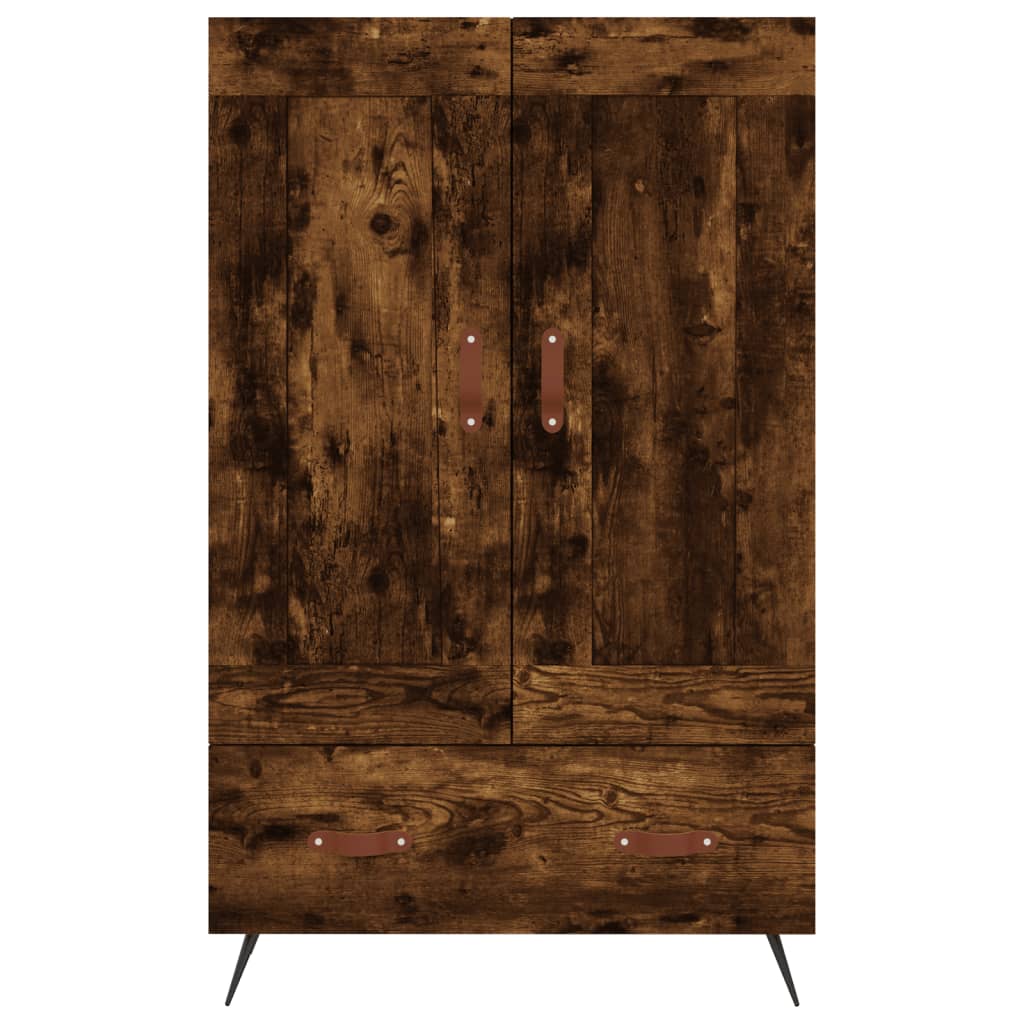 Highboard Räuchereiche 69,5x31x115 cm Holzwerkstoff - Pazzar.ch