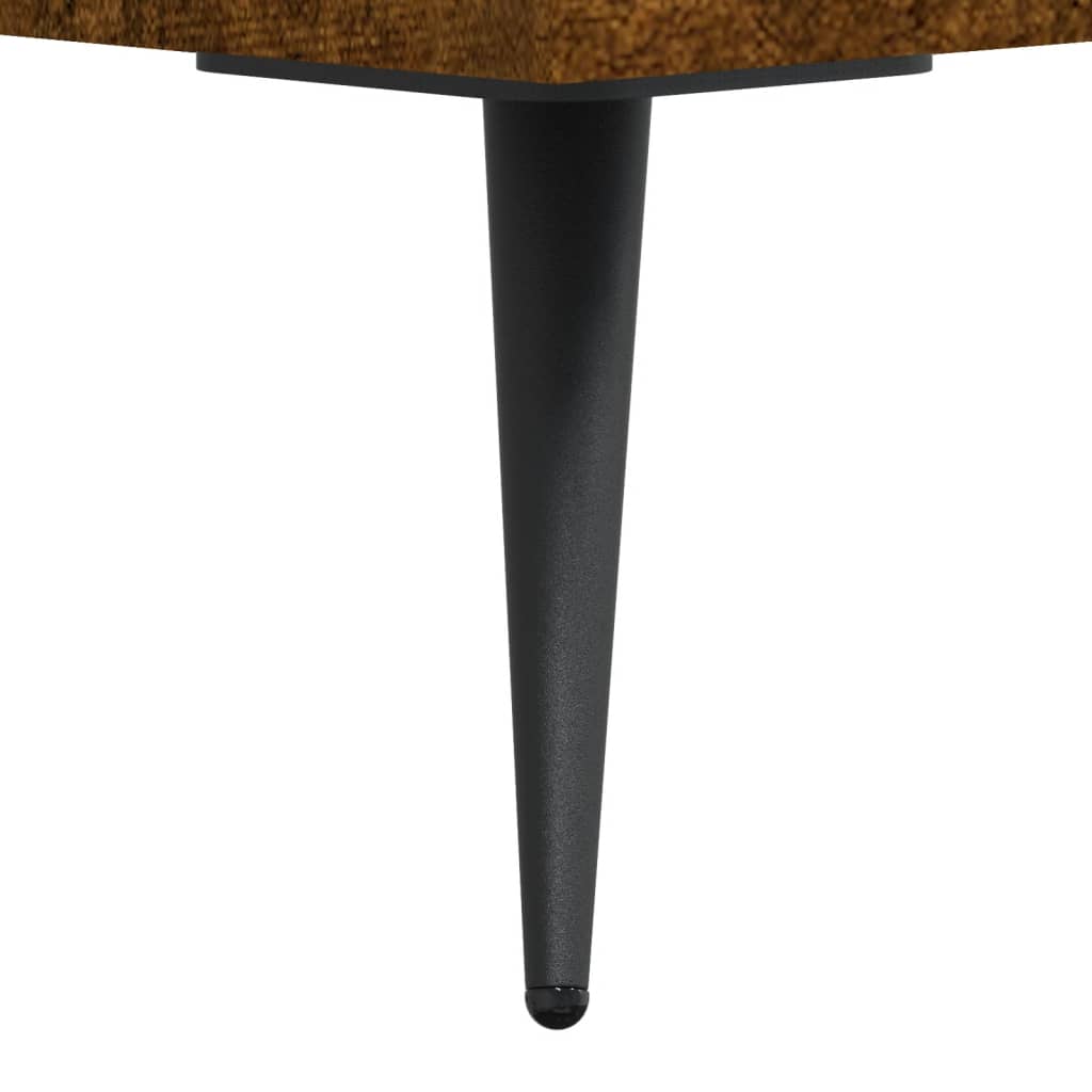 Highboard Räuchereiche 69,5x31x115 cm Holzwerkstoff - Pazzar.ch