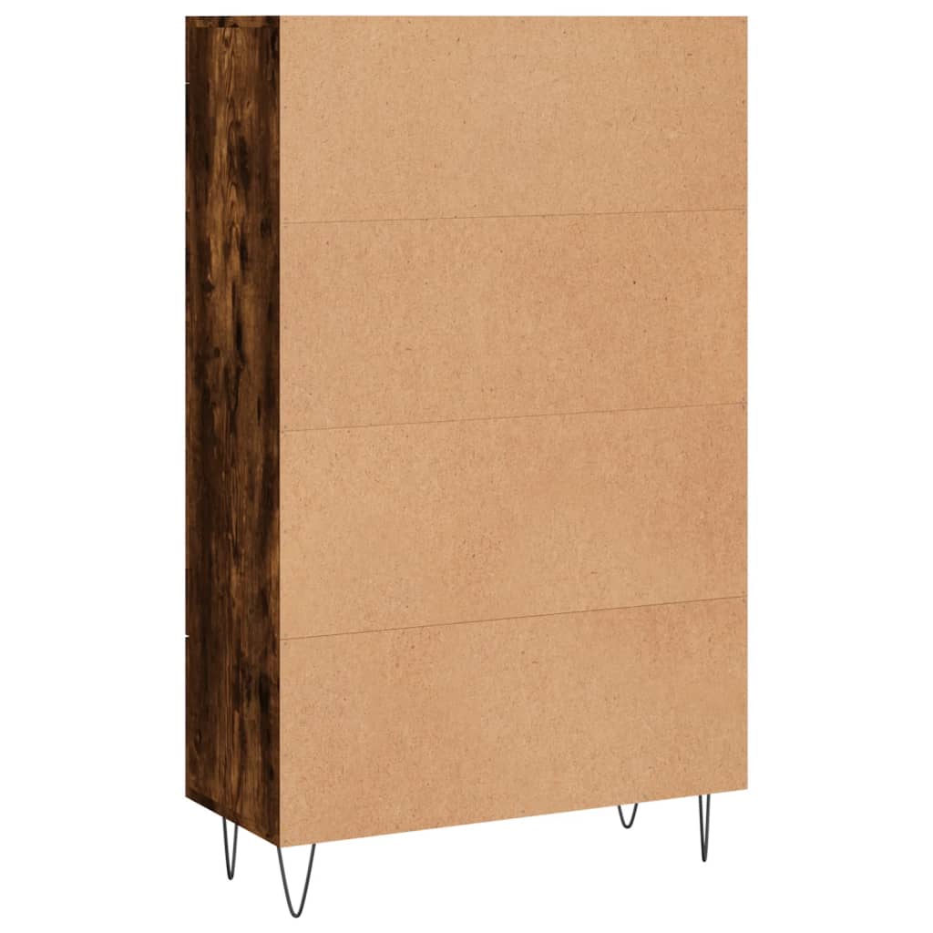 Highboard Räuchereiche 69,5x31x115 cm Holzwerkstoff - Pazzar.ch