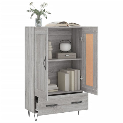 Highboard Grau Sonoma 69,5x31x115 cm Holzwerkstoff - Pazzar.ch