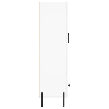 Highboard Weiß 69,5x31x115 cm Holzwerkstoff - Pazzar.ch