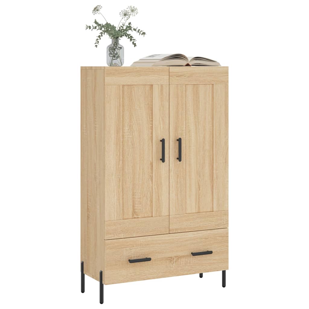 Highboard Sonoma-Eiche 69,5x31x115 cm Holzwerkstoff - Pazzar.ch