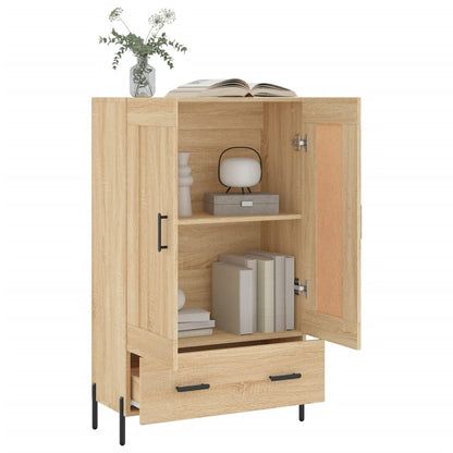 Highboard Sonoma-Eiche 69,5x31x115 cm Holzwerkstoff - Pazzar.ch