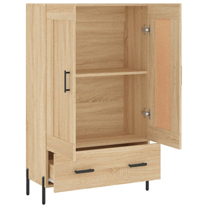 Highboard Sonoma-Eiche 69,5x31x115 cm Holzwerkstoff - Pazzar.ch