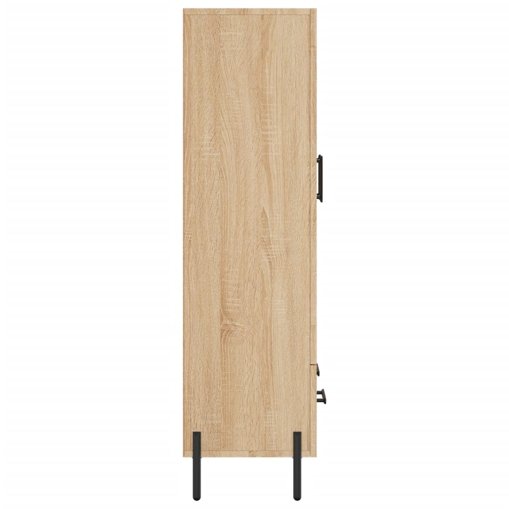 Highboard Sonoma-Eiche 69,5x31x115 cm Holzwerkstoff - Pazzar.ch