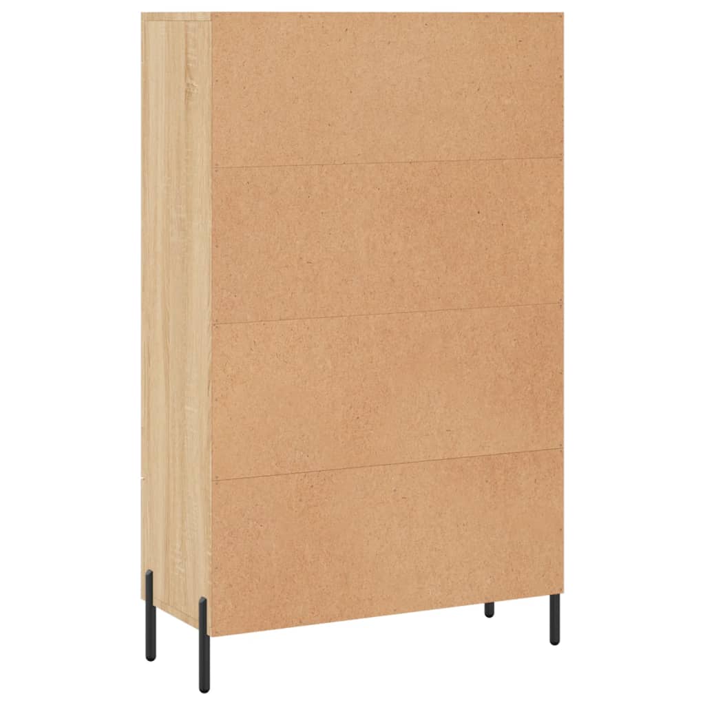 Highboard Sonoma-Eiche 69,5x31x115 cm Holzwerkstoff - Pazzar.ch
