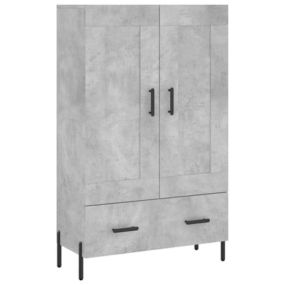 Highboard Betongrau 69,5x31x115 cm Holzwerkstoff - Pazzar.ch
