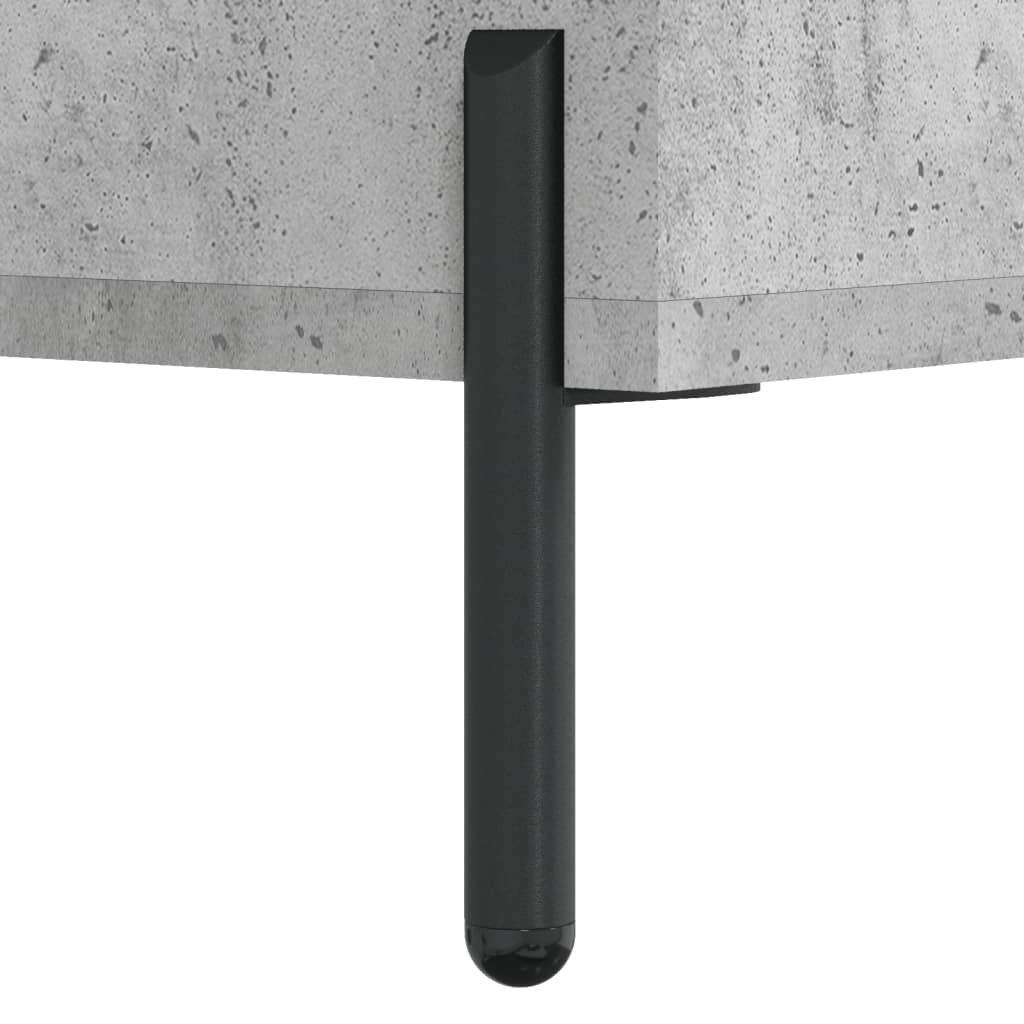 Highboard Betongrau 69,5x31x115 cm Holzwerkstoff - Pazzar.ch