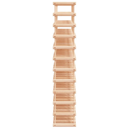 Weinregal für 120 Flaschen 112,5x23x123,5 cm Massivholz Kiefer - Pazzar.ch