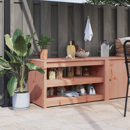 Outdoor-Küchenschrank 106x55x64 cm Massivholz Douglasie - Pazzar.ch