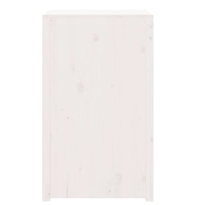 Outdoor-Küchenschrank Weiß 55x55x92 cm Massivholz Kiefer - Pazzar.ch