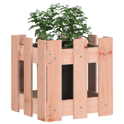 Pflanzkübel Lattenzaun-Design 30x30x30 cm Massivholz Douglasie - Pazzar.ch