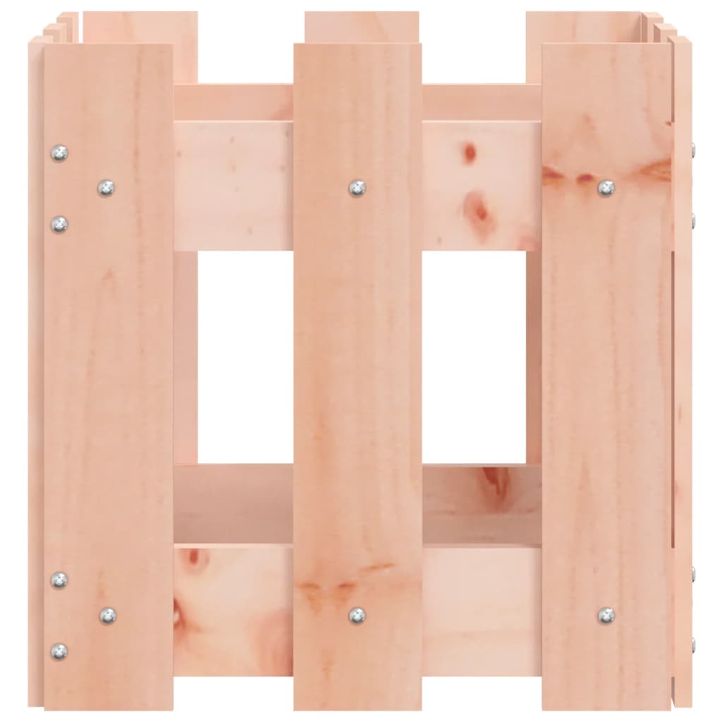 Pflanzkübel Lattenzaun-Design 30x30x30 cm Massivholz Douglasie - Pazzar.ch