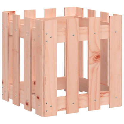 Pflanzkübel Lattenzaun-Design 40x40x40 cm Massivholz Douglasie - Pazzar.ch
