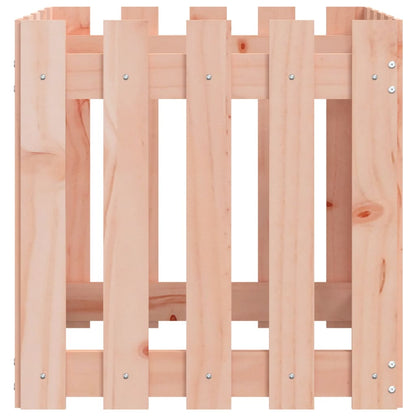 Pflanzkübel Lattenzaun-Design 50x50x50 cm Massivholz Douglasie - Pazzar.ch