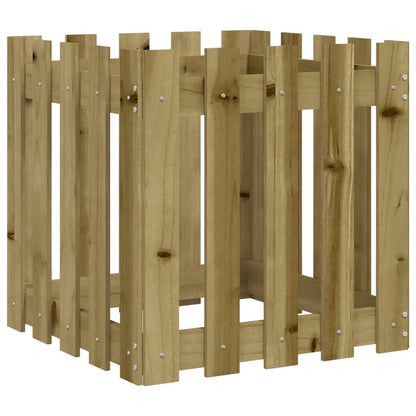 Pflanzkübel Latten-Design 50x50x50 cm Kiefernholz Imprägniert - Pazzar.ch