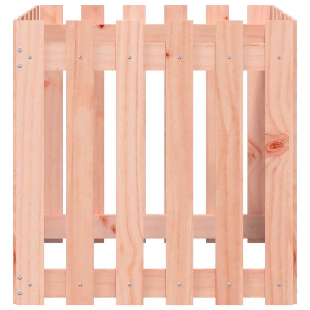 Pflanzkübel Lattenzaun-Design 60x60x60 cm Massivholz Douglasie - Pazzar.ch