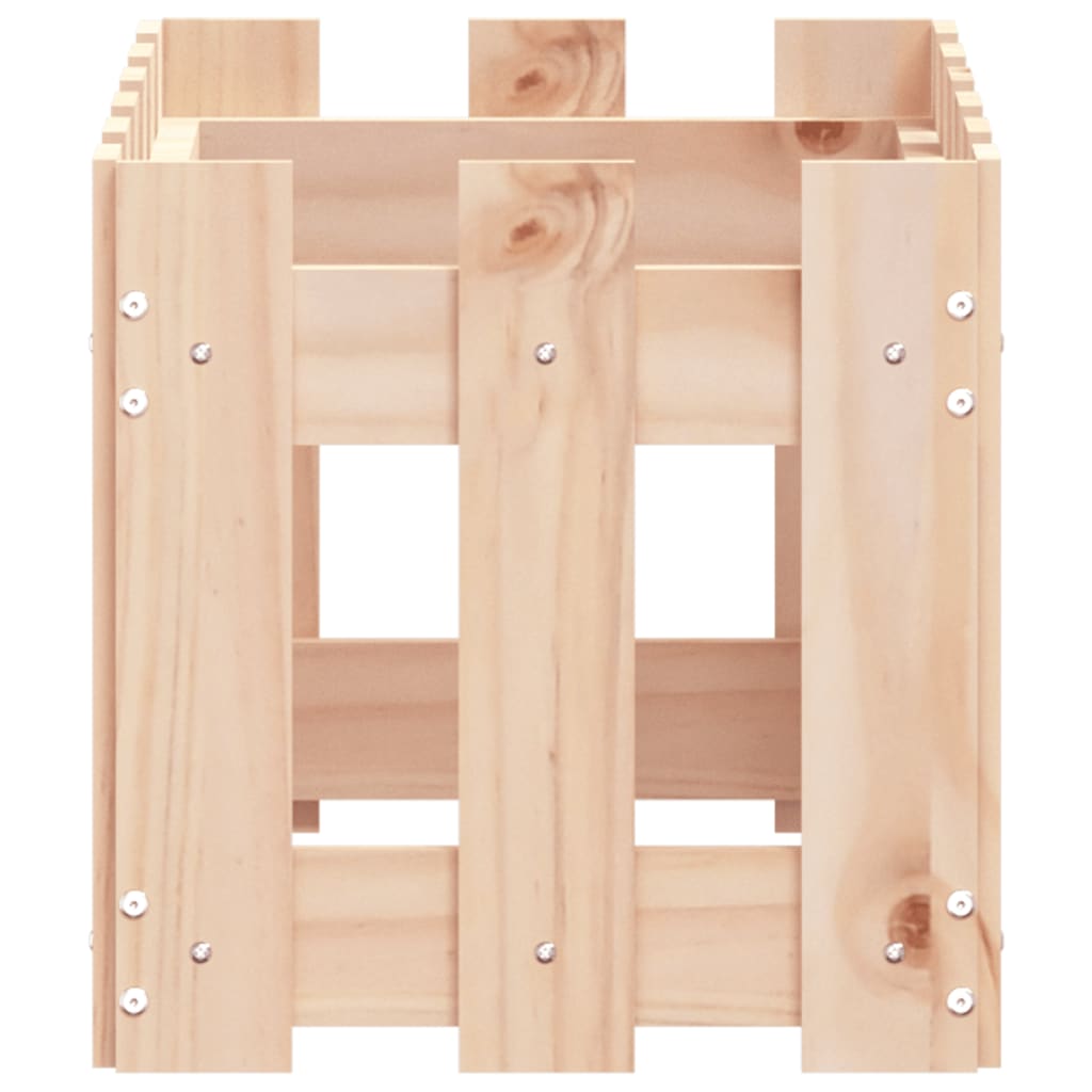 Pflanzkübel Lattenzaun-Design 60x30x30 cm Massivholz Kiefer - Pazzar.ch