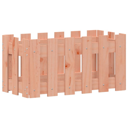 Pflanzkübel Lattenzaun-Design 60x30x30 cm Massivholz Douglasie - Pazzar.ch