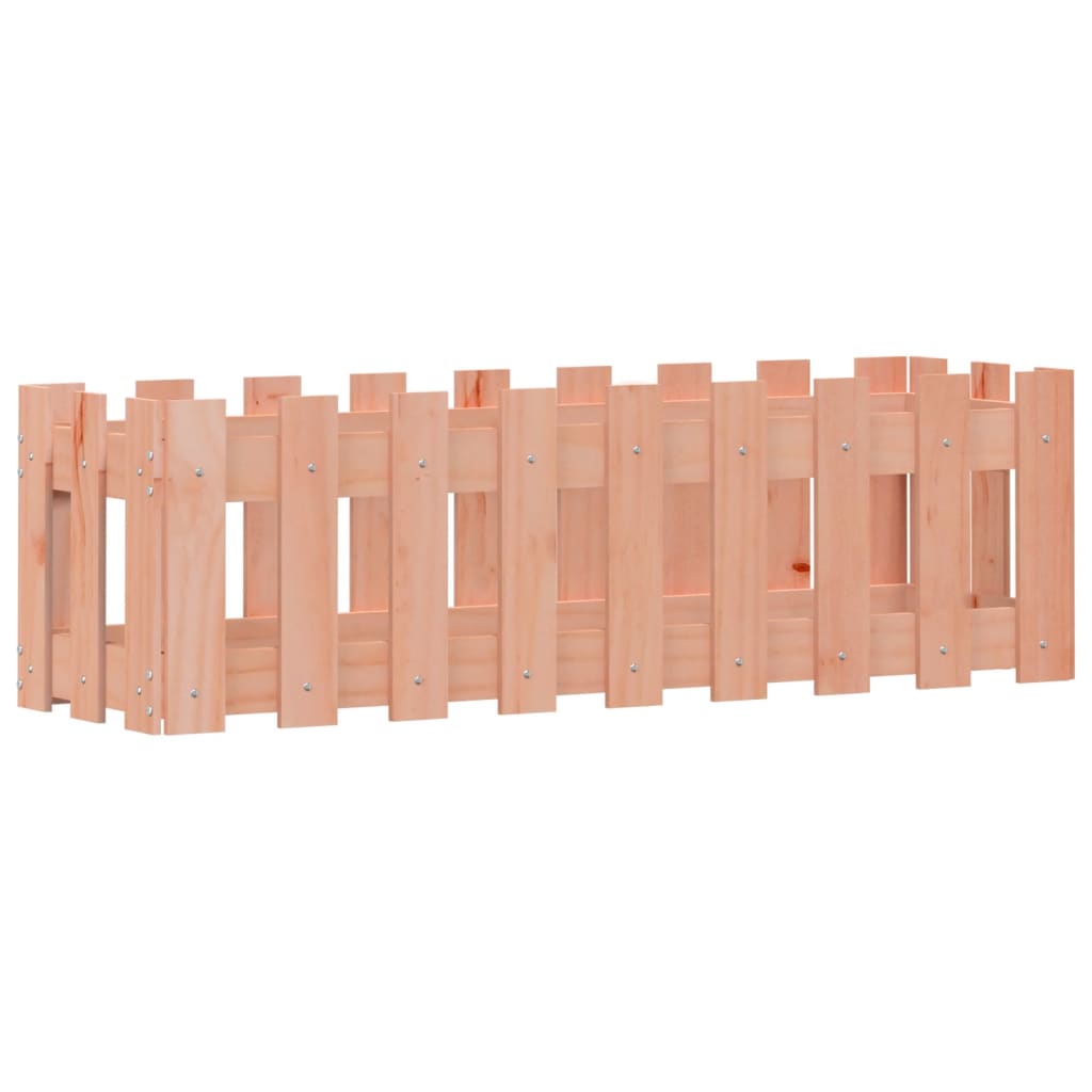 Hochbeet Lattenzaun-Design 100x30x30 cm Massivholz Douglasie - Pazzar.ch