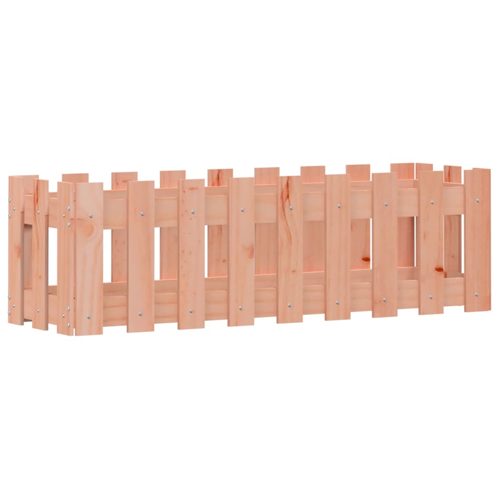 Hochbeet Lattenzaun-Design 100x30x30 cm Massivholz Douglasie - Pazzar.ch