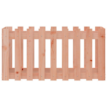 Hochbeet Lattenzaun-Design 100x50x50 cm Massivholz Douglasie - Pazzar.ch