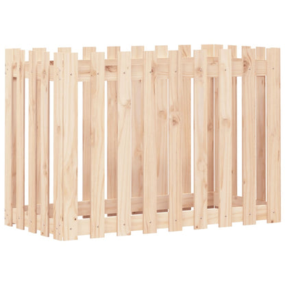 Hochbeet Lattenzaun-Design 100x50x70 cm Massivholz Kiefer - Pazzar.ch