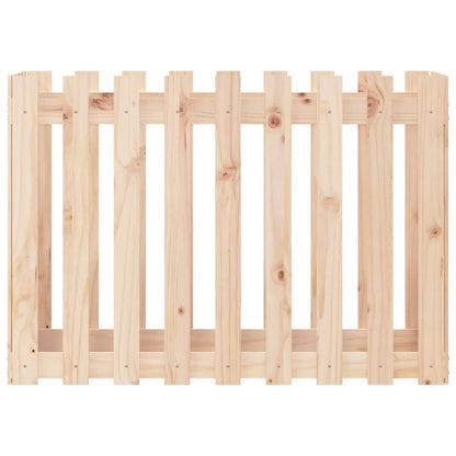 Hochbeet Lattenzaun-Design 100x50x70 cm Massivholz Kiefer - Pazzar.ch