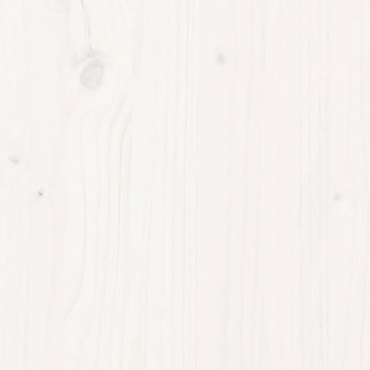 Hochbeet Lattenzaun-Design Weiß 150x50x50 cm Massivholz Kiefer - Pazzar.ch