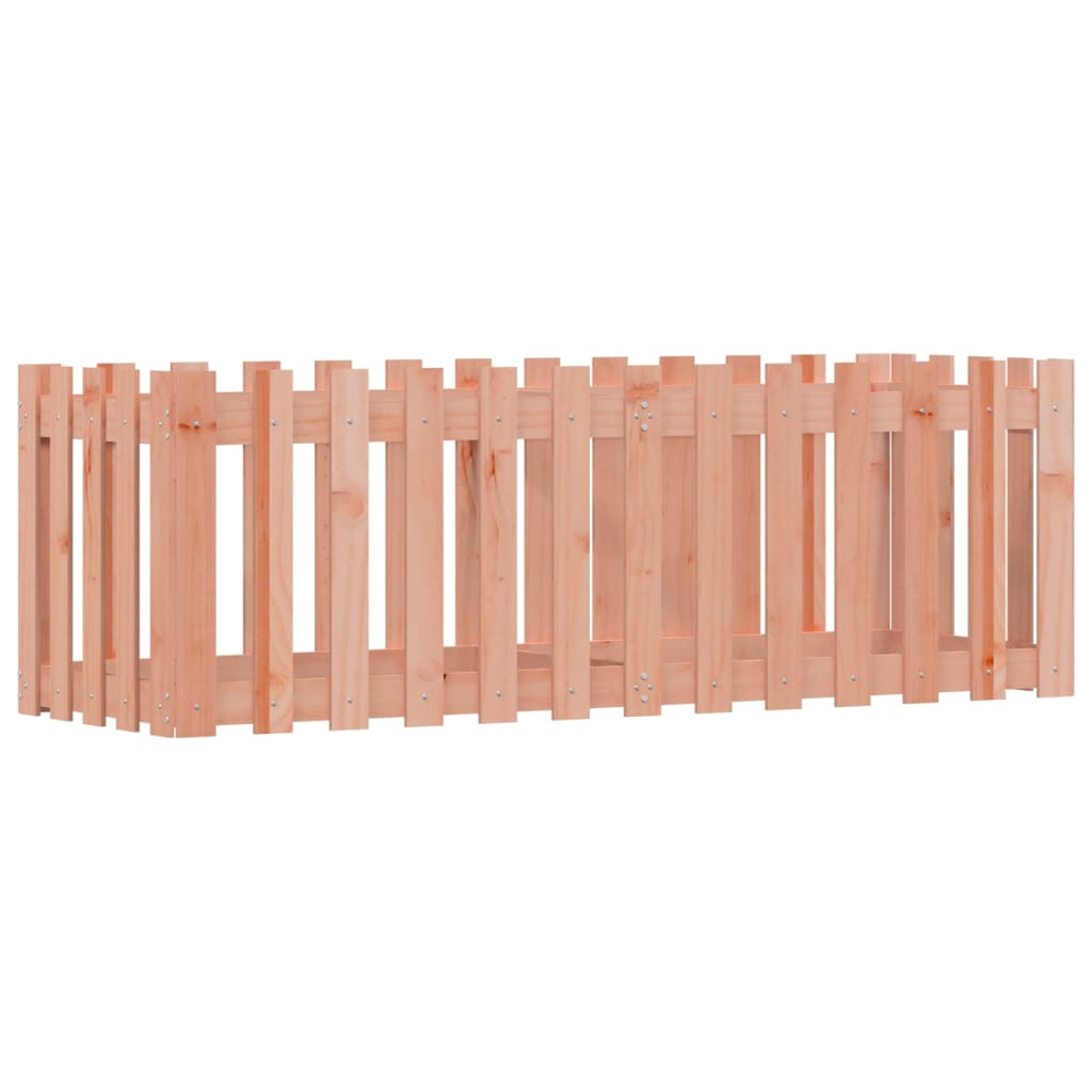 Hochbeet Lattenzaun-Design 150x50x50 cm Massivholz Douglasie - Pazzar.ch