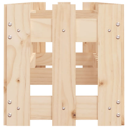 Hochbeet Lattenzaun-Design 200x30x30 cm Massivholz Kiefer - Pazzar.ch