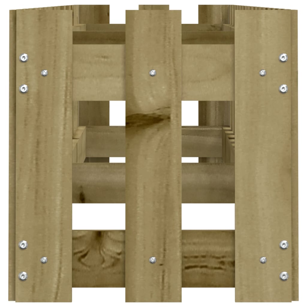 Hochbeet Lattenzaun-Design 200x30x30 cm Kiefernholz Imprägniert - Pazzar.ch