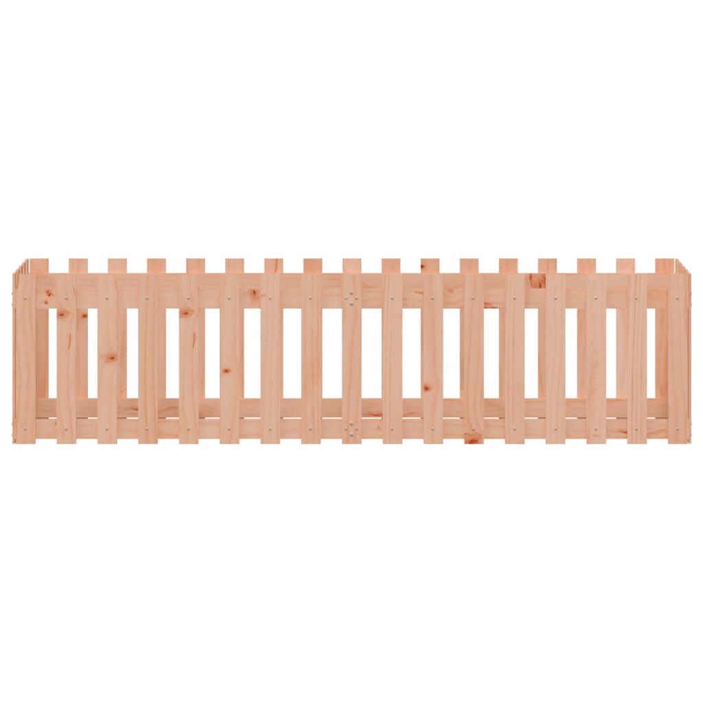 Hochbeet Lattenzaun-Design 200x50x50 cm Massivholz Douglasie - Pazzar.ch