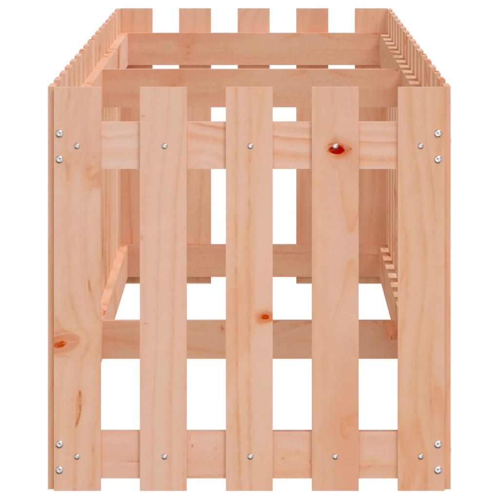 Hochbeet Lattenzaun-Design 200x50x50 cm Massivholz Douglasie - Pazzar.ch