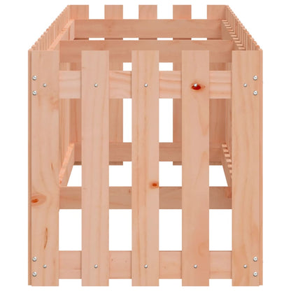 Hochbeet Lattenzaun-Design 200x50x50 cm Massivholz Douglasie - Pazzar.ch