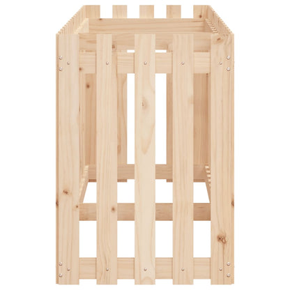Hochbeet Lattenzaun-Design 200x50x70 cm Massivholz Kiefer - Pazzar.ch