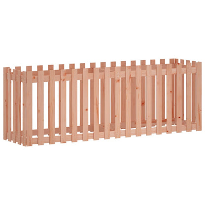 Hochbeet Lattenzaun-Design 200x50x70 cm Massivholz Douglasie - Pazzar.ch