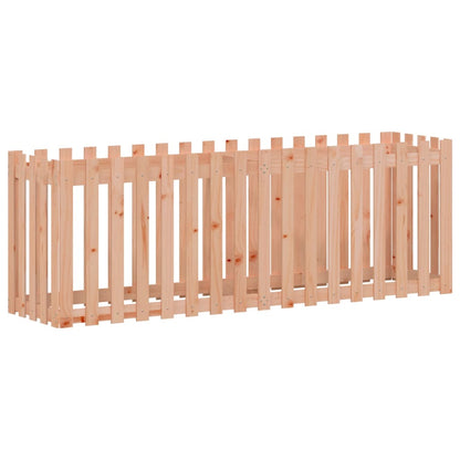 Hochbeet Lattenzaun-Design 200x50x70 cm Massivholz Douglasie - Pazzar.ch