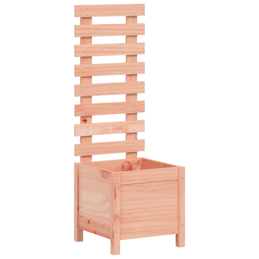 Pflanzkübel mit Rankhilfe 39x39,5x114 cm Massivholz Douglasie - Pazzar.ch
