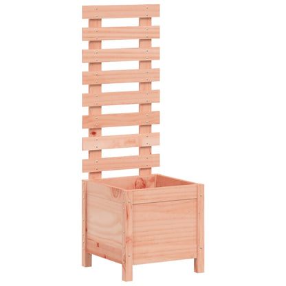 Pflanzkübel mit Rankhilfe 39x39,5x114 cm Massivholz Douglasie - Pazzar.ch