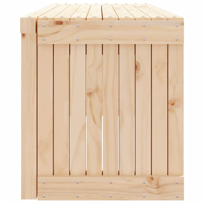 Gartenbank Ausziehbar 212,5x40,5x45 cm Massivholz Kiefer - Pazzar.ch