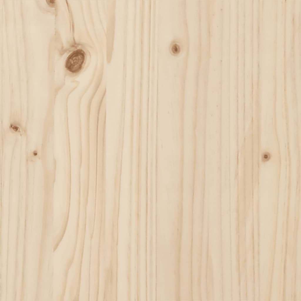 Gartenbank Ausziehbar 212,5x40,5x45 cm Massivholz Kiefer - Pazzar.ch