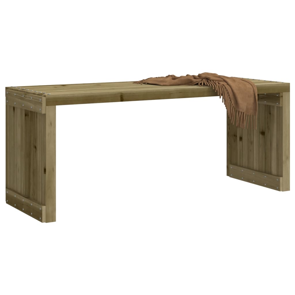 Gartenbank Ausziehbar 212,5x40,5x45cm Imprägniertes Kiefernholz - Pazzar.ch