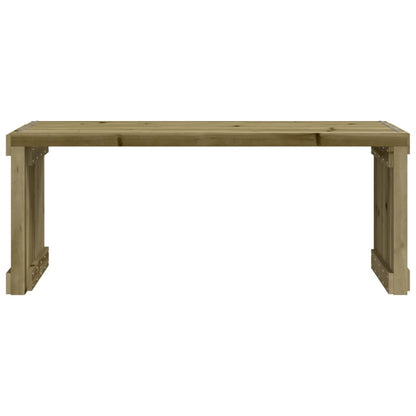 Gartenbank Ausziehbar 212,5x40,5x45cm Imprägniertes Kiefernholz - Pazzar.ch