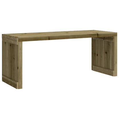 Gartenbank Ausziehbar 212,5x40,5x45cm Imprägniertes Kiefernholz - Pazzar.ch